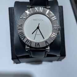 Tiffany & Co. 925 Sterling Silver Atlas Watch