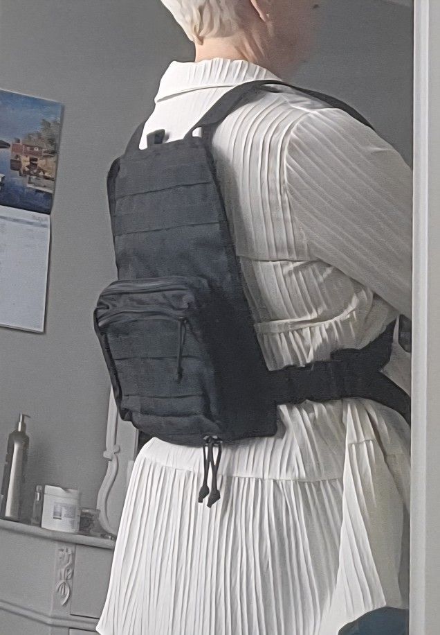 Voodoo Tactical Black Canvas Backpack