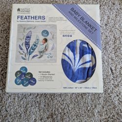 New Baby Blanket And Milestone Set
