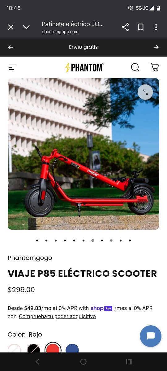 Scooter Phantom 🛵 P85