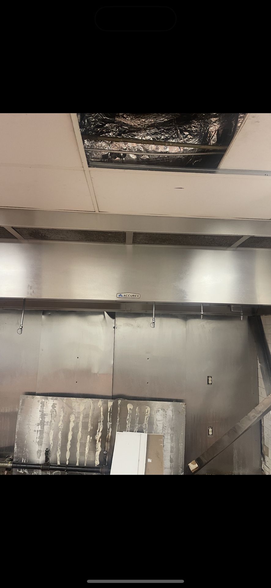Commerical Kitchen Exhaust Hood System