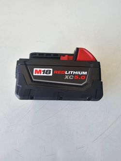 Milwaukee M18 Battery New 5.0