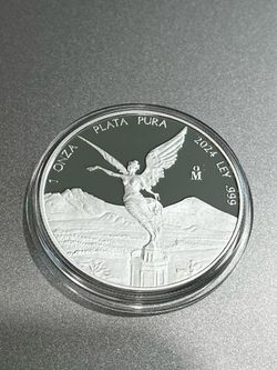 Mexico 2024 Mexican Libertad Proof 1 oz .999 Fine Silver