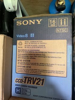 Sony videos camcorder