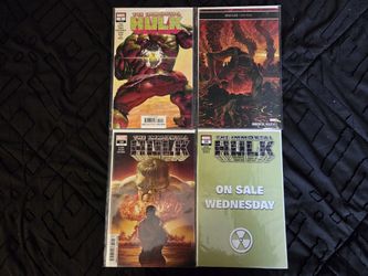 Immortal Hulk Comic Book lot of 4! Marvel Comics. Keys. Alex Ross. Mixed Lot.