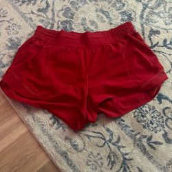 2.5 Inch Size 12 Red Hotty Hots Lululemon 