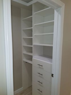Cuatom,closets and cabinets