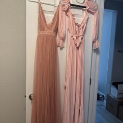 Pink Baby Shower Dresses 