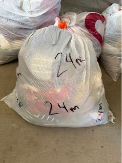 Bag of clothes for toddler