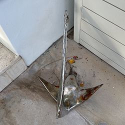 Lewnmar 44 Lbs Stainless Claw Anchor