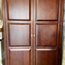 Mahogany Armoire 