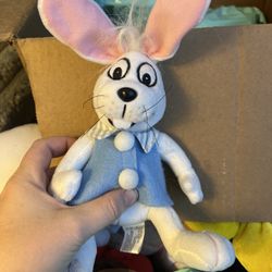 Vintage Gemma “here Comes Peter Cottontail” Plush From 1970s