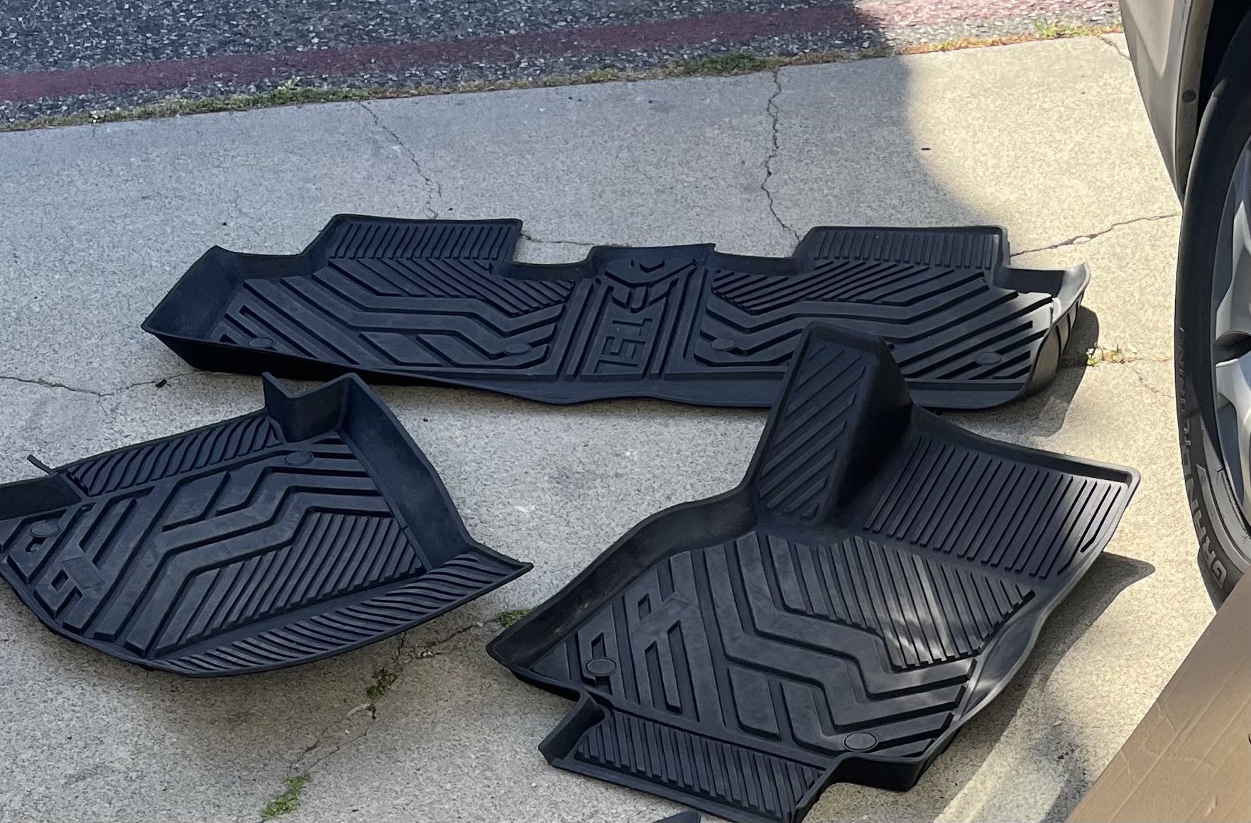 Tesla floor mats Model Y
