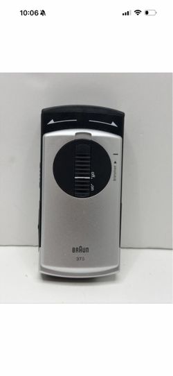 BRAUN 375 POCKET TWIST MODEL 5615 BATTERY OPERATED TRAVEL SHAVER