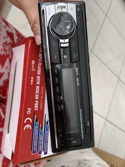 Car MP3 player with USB/SD port