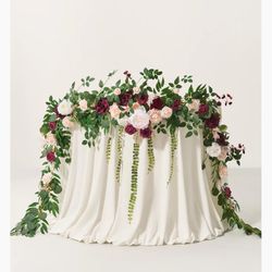 Lings Memories Romantic Marsala Wedding Flowers (Sold Separately or as a Bundle)