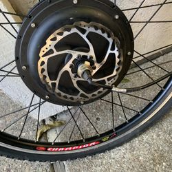 Self Propelled (I Motor) Bike Wheel
