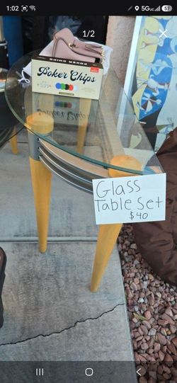 Glass table