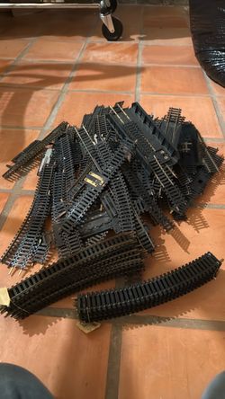 Vintage Metal Train Tracks HO 1950s 1960s Lot