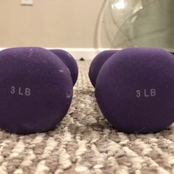 3 Pound Dumbbells