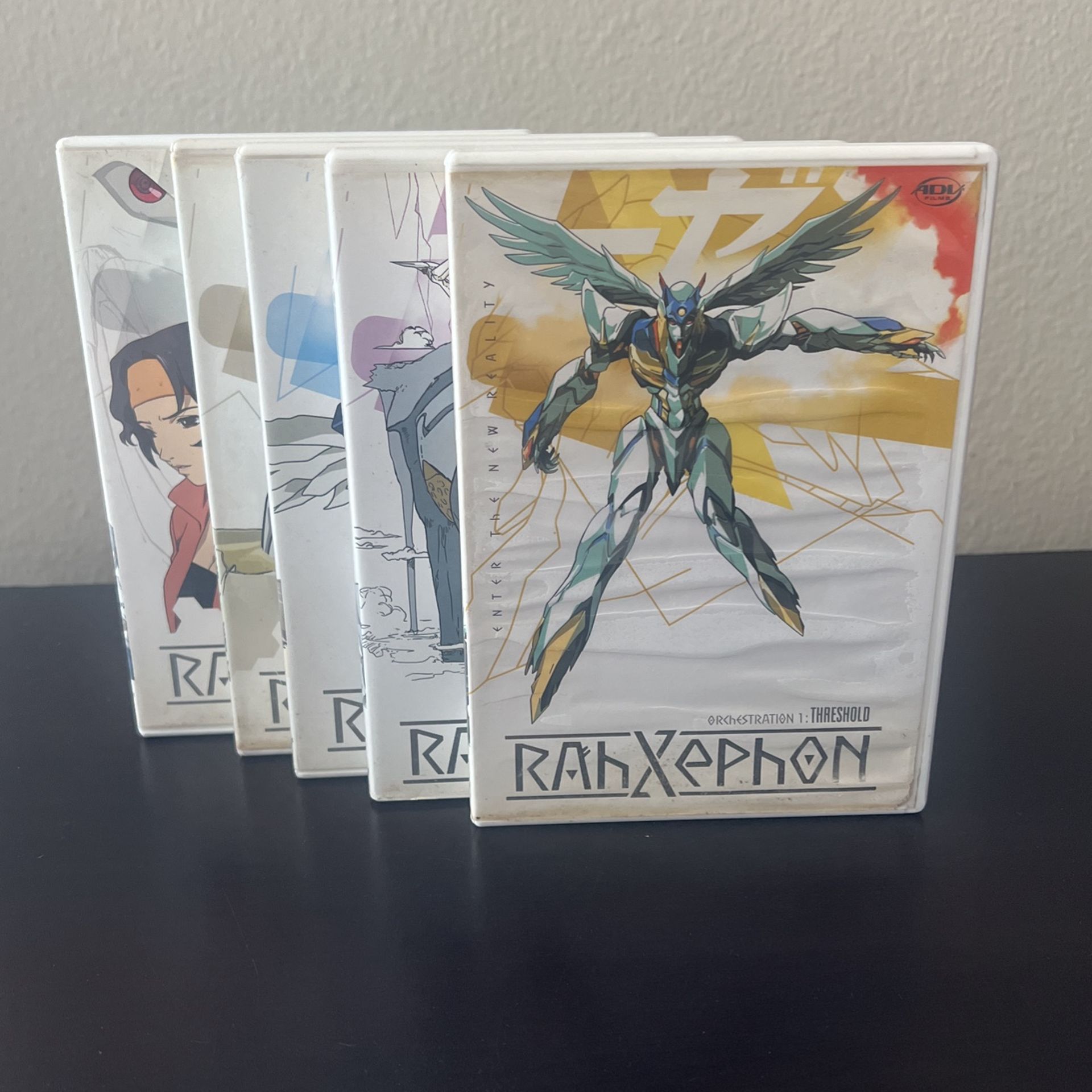 Rahxephon Anime Dvd Vol. 1,2,3,5,6
