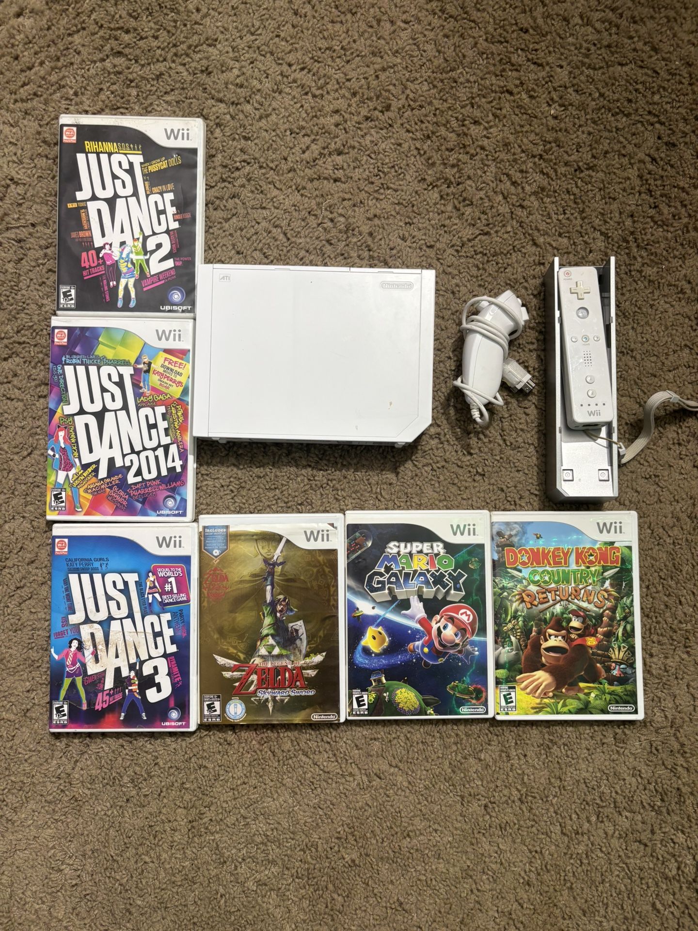 Wii system & Game Bundle