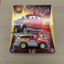 Disney Pixar Cars “RED” Fire truck Diecast- 👀 LQQK!