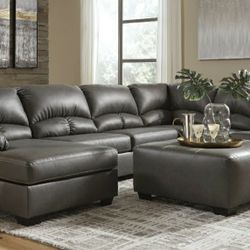 Aberton Gray LAF Sectional


