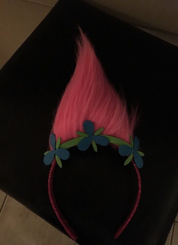 10 trolls poppy headbands