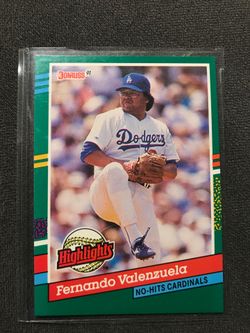 Fernando Valenzuela 1991 Donruss