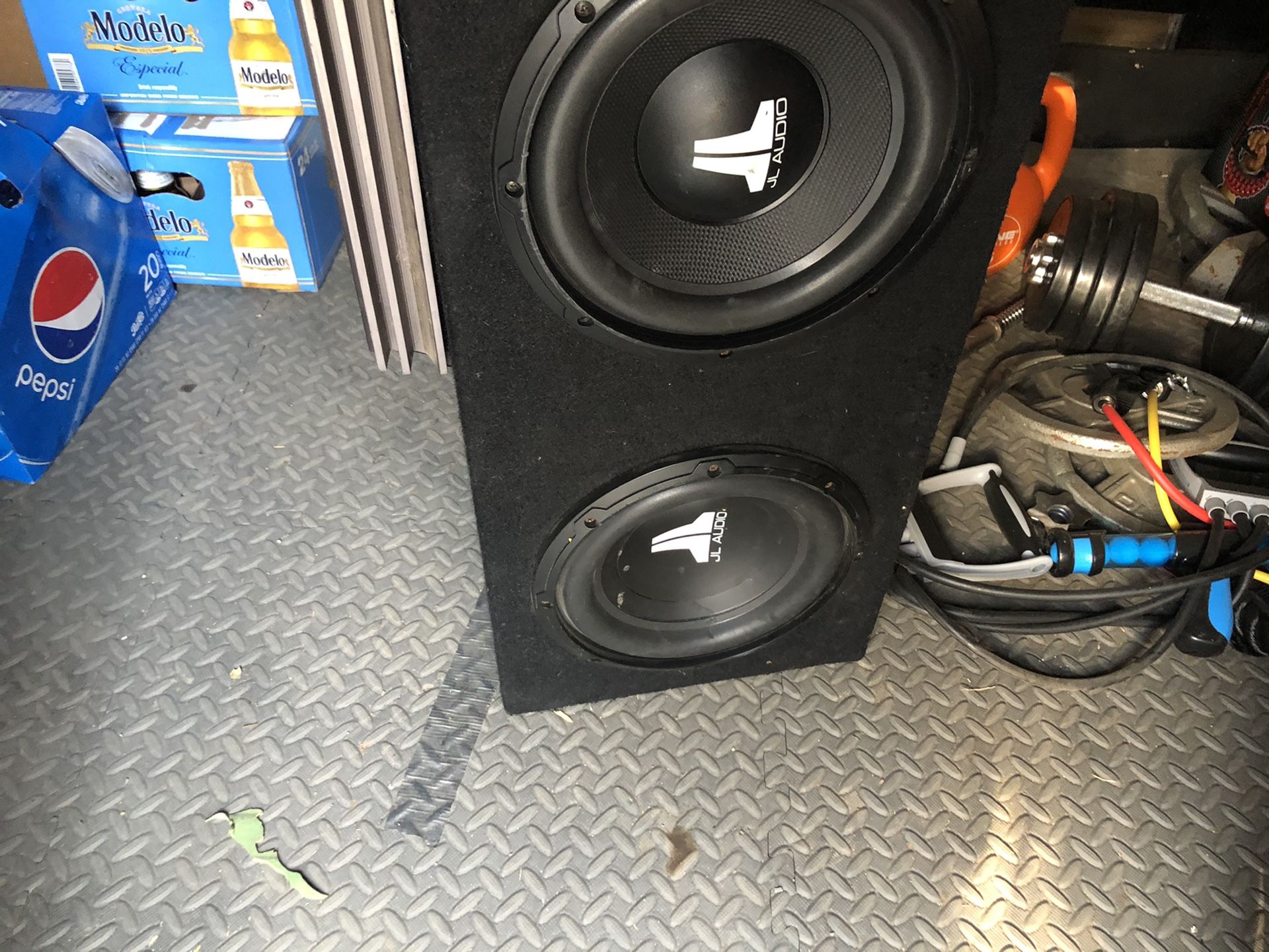 Speakers and Amp JL Audio