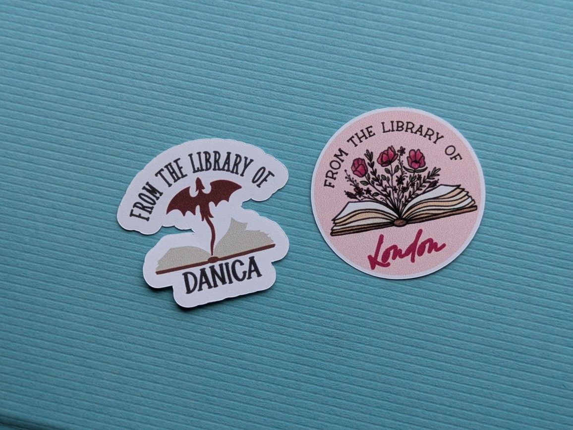 Personalized Library Stickers