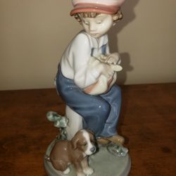 Lladro #5401- My Best Friend
Vintage
Porcelain Figurine 