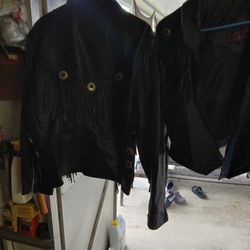 Two  Vintage Bikers Jackets.Make Offer