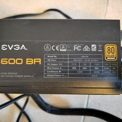 EVGA 600 Watt PSU