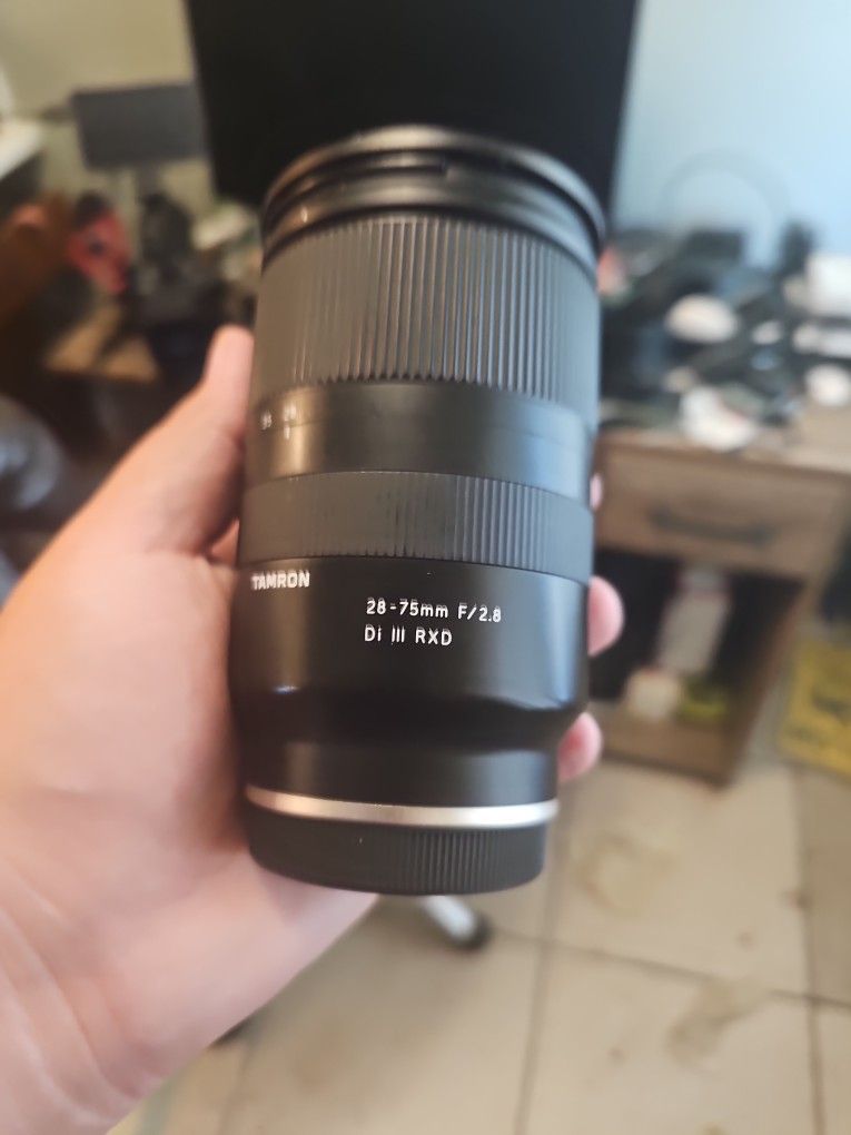 Tamron 28-75mm E Mount No Lens Cap