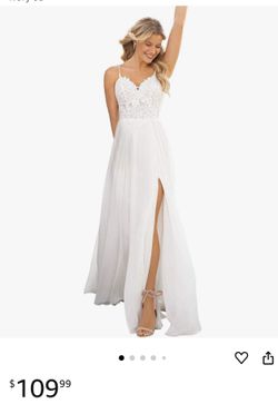 White Dress/ Wedding Dress
