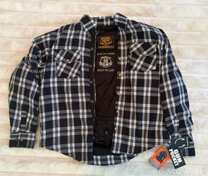 Milwaukee Leather Men’s Armored Flannel