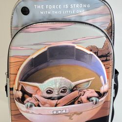 BABY YODA Backpack - Star Wars Mandalorian Baby Yoda Child Backpack - Star Wars