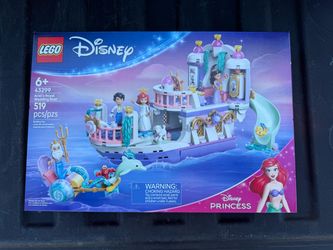 New Sealed LEGO Disney 43299 Ariel’s Royal Wedding Boat