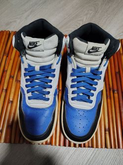 Nike Court Vision Mid Men's Sneakers - Game Royal/Black - US 10
