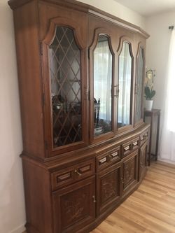 Japanese Crafted China Cabinet