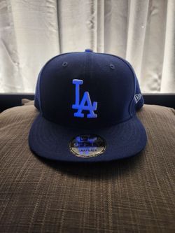 LA  blue hat