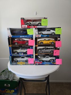 MUSTANG DIE-CAST 1:18 ASSORTMENT