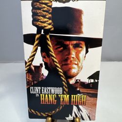 Hang ‘Em High (Clint Eastwood) VHS 