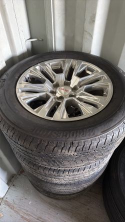 2022 GMC Denali 1500 Wheel Set With Spare