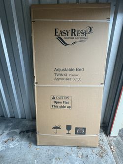 twin XL adjustable bed frame only 