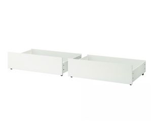 IKEA MALM Under bed storage 4 storage boxes