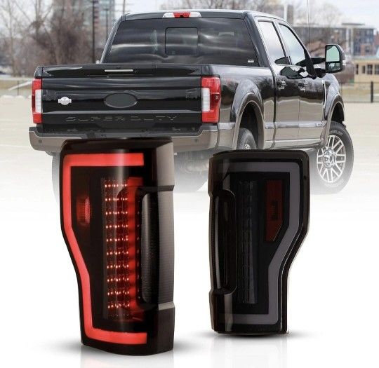 LED Tail Lights For 2017-19 Ford F250 F350 F450 Super Duty is not compatible with stock LED models