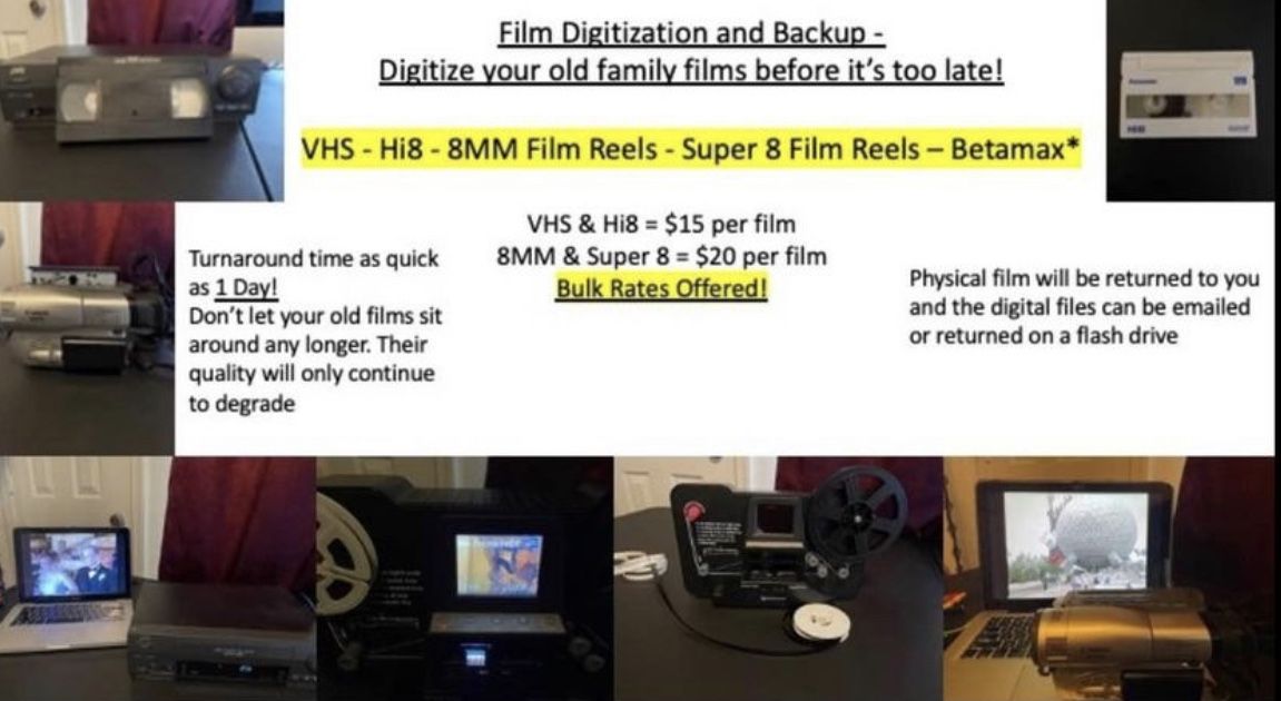 Digitize Your Old Home Movies